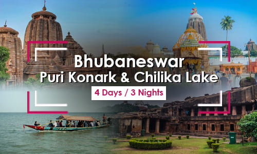 Bhubaneswar Puri Konark & Chilika Lake Tour